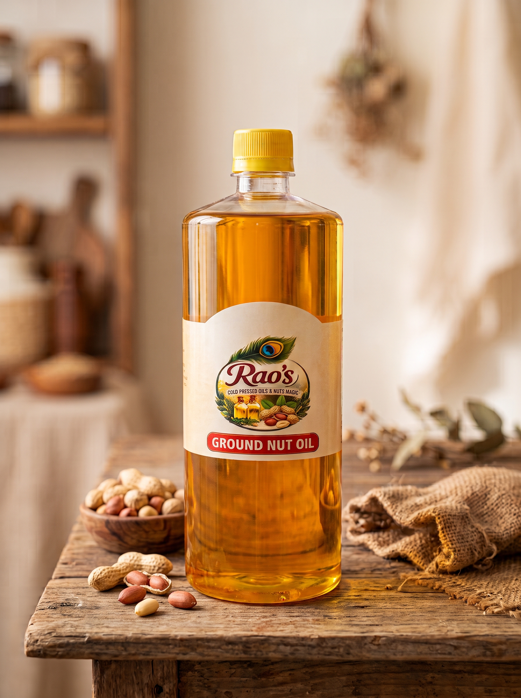 Cold Pressed Ground Nut Oil