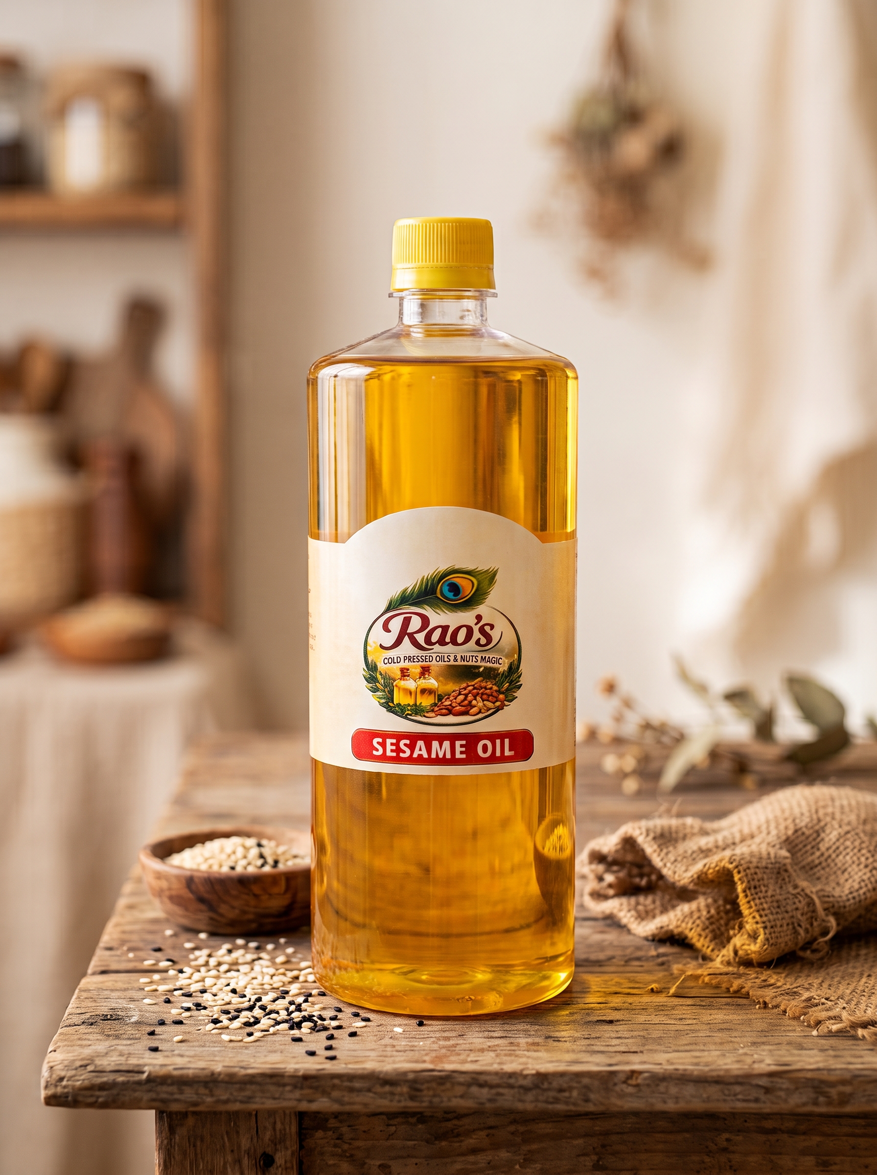 Cold Pressed Sesame Oil